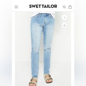 Never worn! SWET light blue denim/jeans!